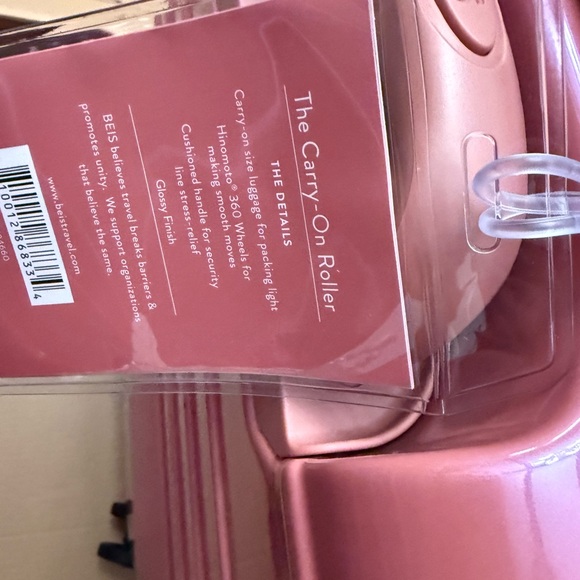 Beis Wicked Pink Carry On Roller - Picture 5 of 10